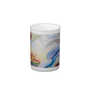 Limited Edition Porcelain Cup, artist Kim Brooks Bone China Mug