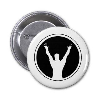 winner victory icon pinback buttons