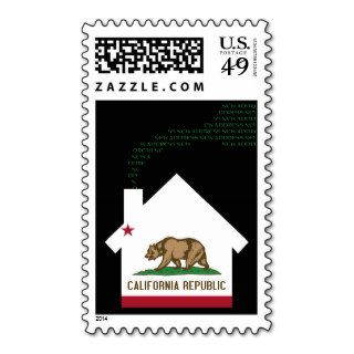 new california address postage stamps