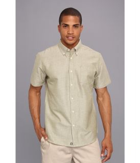 Element Ron S/S Woven Mens Short Sleeve Button Up (Green)