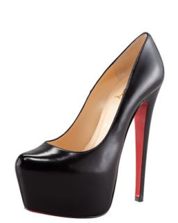 Daffodil Leather Platform Red Sole Pump   Christian Louboutin