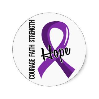 Courage Faith Hope 5 Chiari Malformation Sticker