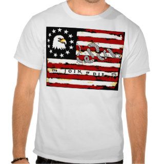 American Revolutionary Flag T Shirts