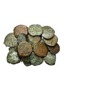 Lot of 27 Ancient Judaean Bronze Coins, c. 104 B.C.   70 A.D.; Bronze Lot Toys & Games