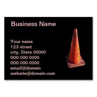 Traffic Cone Business Cards