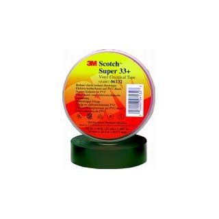 3M Scotch 35 Color Coding Electrical Tape, 0 to 105 Degree C, 1250mV Dielectric Strength, 20' Length x 1/2" Width, White