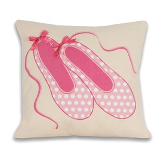 Ballerina Shoes Printed 16 inch Decorative Throw Pillow Thro Throw Pillows
