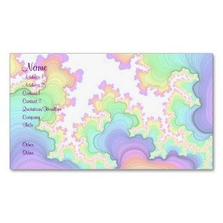 Dragonfly Fractals Profile Card Business Card