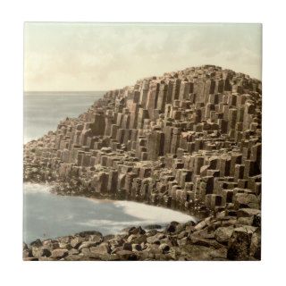 The Honeycombs, Giant's Causeway, Co Antrim Ceramic Tile