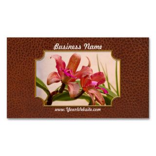 Orchid   Tickled pink Business Card Templates