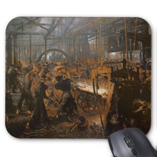 The Iron Rolling Mill , 1875 Mousepad
