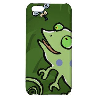 chameleon and fly cover for iPhone 5C