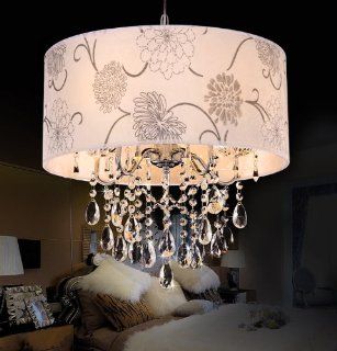 Modern Chandeliers K9 Crystal Ceiling Fixtures Lamps Bedroom Lighting Lights New 110 V   Ceiling Chandelier For Bedroom  