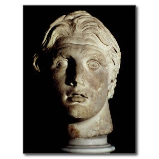 Alexander the Great , found in Pergamum Postcard