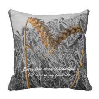 Every Love Story is Beautiful  Love Quote Throw Pi Pillows