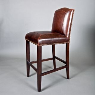 Monroe Leather Bar Stool