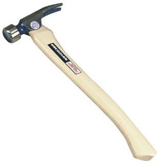 Vaughan & Bushnell 103 04 23 oz Milled Face Professional California Framer Hammer with 18" Curved Hickory Handle (CF1HC)   Claw Hammers  