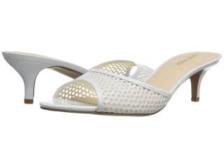 Nine West Yanetta Womens Slide Shoes (White)
