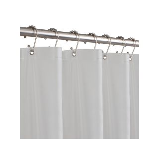 Maytex 8 Gauge Peva Shower Curtain Liner, Frosty