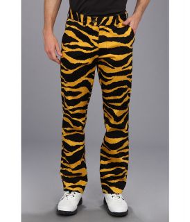 Loudmouth Golf Tiger Pants Mens Casual Pants (Gold)