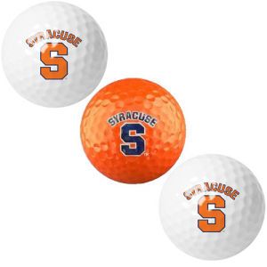 Syracuse Orange Team Golf 3pk Golf Ball Set