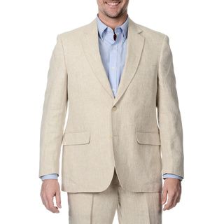 Henry Grethel Mens Big   Tall Natural Single Vent Jacket