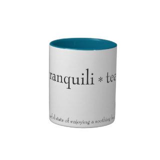 "tranquili*tea" mug
