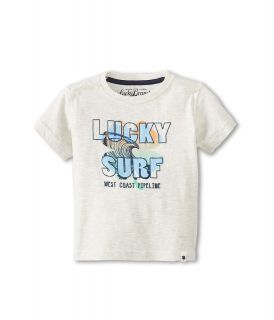 Lucky Brand Kids Lucky Surf Tee Boys T Shirt (White)