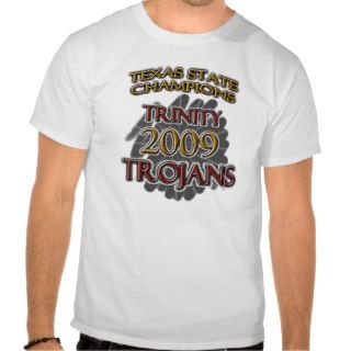 Trinity Trojans 2009 Texas State Champions T shirts