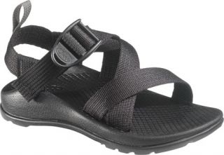 Childrens Chaco Z/1 EcoTread   Black Sandals
