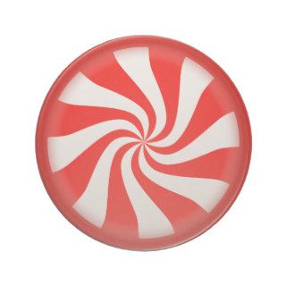 Peppermint Candy Christmas Drink Coaster
