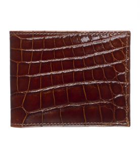 Signature Gold Genuine Alligator Bi Fold Wallet JoS. A. Bank