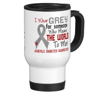 Means The World To Me 2 Juvenile Diabetes Coffee Mugs