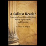 Sallust Reader Selections from Bellum Catilinae and Bellum Iugurthinum, and Historiae