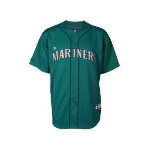 Seattle Mariners Majestic MLB Youth Blank Replica Jersey