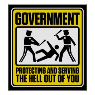 The Government Warning Poster