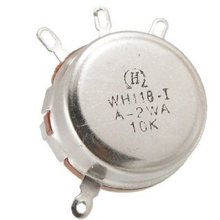 Amico WH118 I 10K ohm 2W Single Turn Rotary Taper Carbon Potentiometer