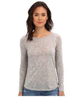 BB Dakota Trishelle Knit Top Womens Long Sleeve Pullover (Gray)