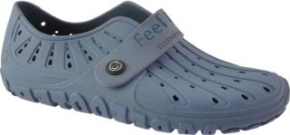 Barefooters Classic   Sky Blue Cork Slip on Shoes