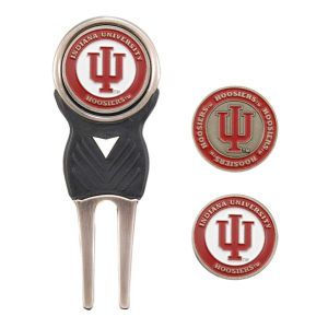 Indiana Hoosiers Team Golf Divot Tool and Markers