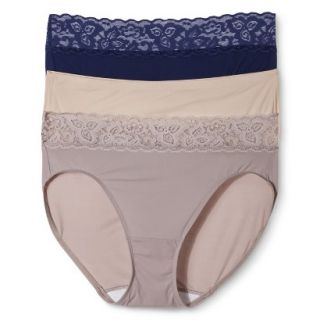 Beauty by Bali Womens Classic Briefs AT43WP   Assorted LRG