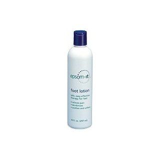 Epsom it Foot Lotion, 10oz. Same Effects As Epsom Salt but Without a Bath 