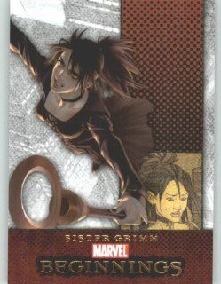 Marvel Beginnings #107 Sister Grimm (Non Sport Comic Trading Cards)(Upper Deck   2011 Series 1) Toys & Games