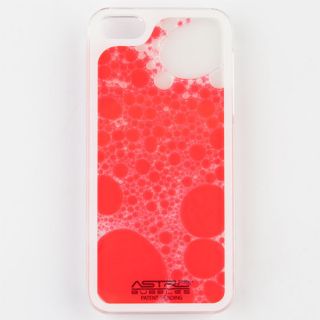 Astro Bubbles Liquid Filled Iphone 5/5S Case Red One Size For Men 241773300