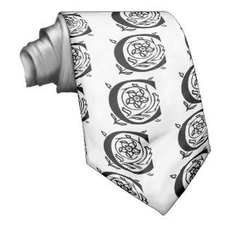 Fancy Letter C Neckties