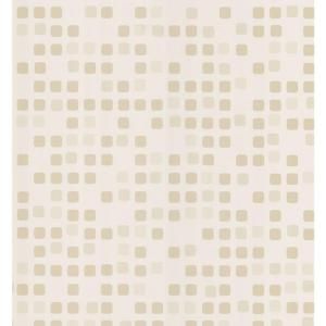 Brewster 56 sq. ft. Sea Glass Tile Wallpaper 402 46806