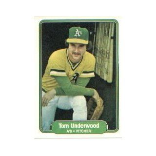 1982 Fleer #109 Tom Underwood Sports Collectibles
