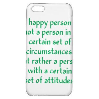 A happy person is not a person in a certain set of