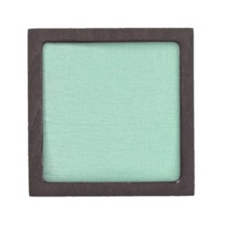 Linen Texture Fabric Background // Mint Green Premium Gift Box