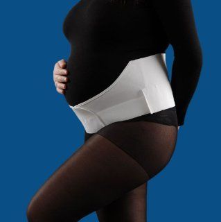 Prenatal Postnatal Pregnancy Maternity Belt / Type 113 / Postpartum Recovery Bandage / Baby Bump Tummy Belly Back Support Band / Abdominal Girdle / Perfect for New Mums / Made in Europe / White, Beige or Black (XL (Hips measurement 117cm   125cm), Beige) 